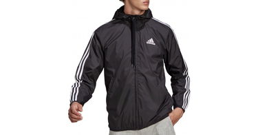 Ветровка adidas Originals Primegreen Essentials 3-Stripes Черно | gk9026, 1