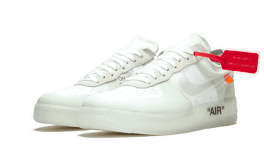 Кецове и обувки Nike Off-White x Air Force 1 Low "The Ten" Бяло | AO4606-100, 3