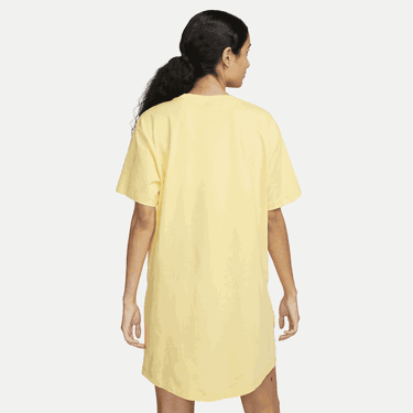 Pокля Nike Sportswear Essential Tee Dress Жълто | DV7882-795, 1