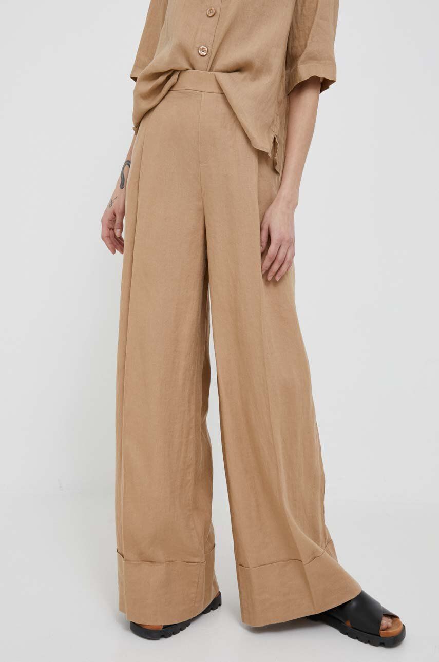 Панталони United Colors of Benetton Trousers Бежово | 4AGHDF016.193, 0