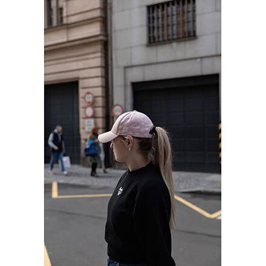 Шапка с козирка New Era 9FORTY MLB Monogram New York Yankees Pale Rose Розово | 60434993, 5