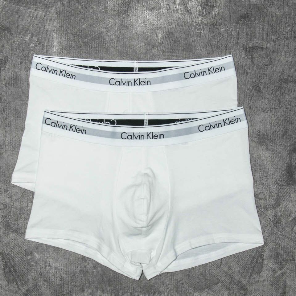 Боксерки CALVIN KLEIN Trunks Бяло | NB1086A-100, 0