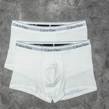 Боксерки CALVIN KLEIN Trunks Бяло | NB1086A-100, 0