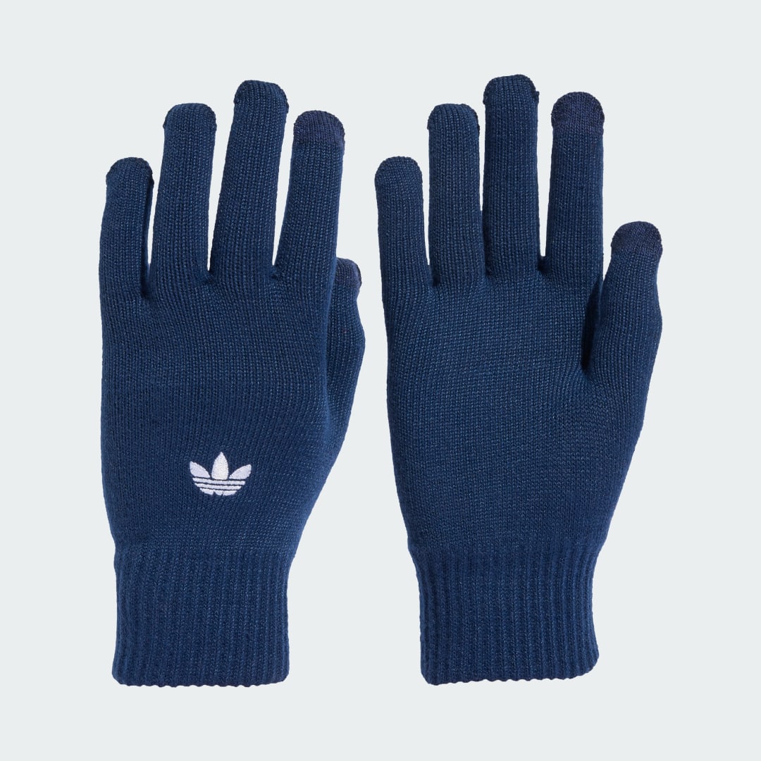 Ръкавици adidas Performance Adicolor Smartphone Knit Gloves Синьо | JZ5013, 0