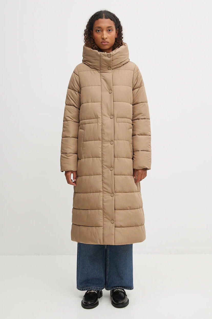 Пухо яке Barbour Freya Puffer Coat Бежово | LQU1848BE54