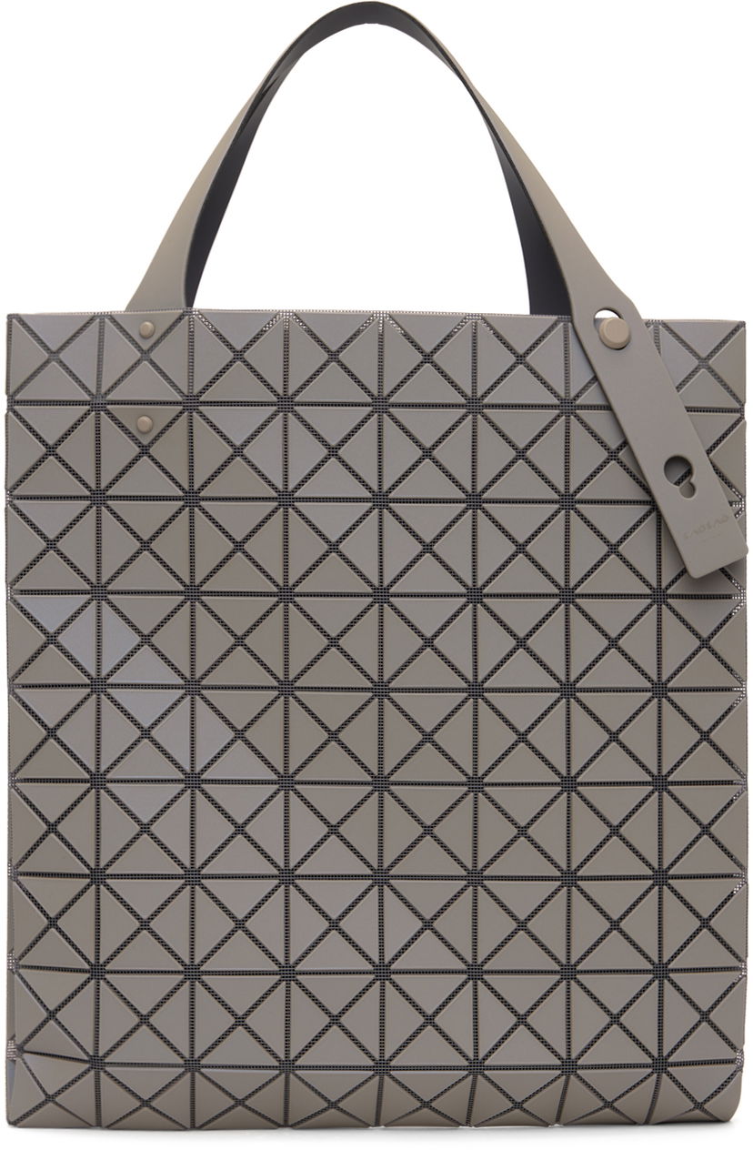 Голяма пазарска чанта BAO BAO ISSEY MIYAKE Geometric Pattern Tote Bag Сиво | BB46AG522