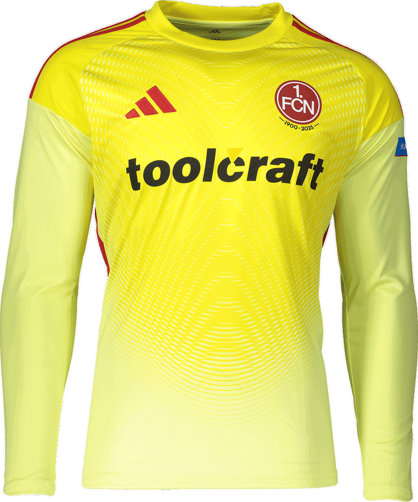 Фланелка adidas Originals 1. FC Nürnberg Goalkeeper 2025/26 Jersey Жълто | 6fcnjn2018