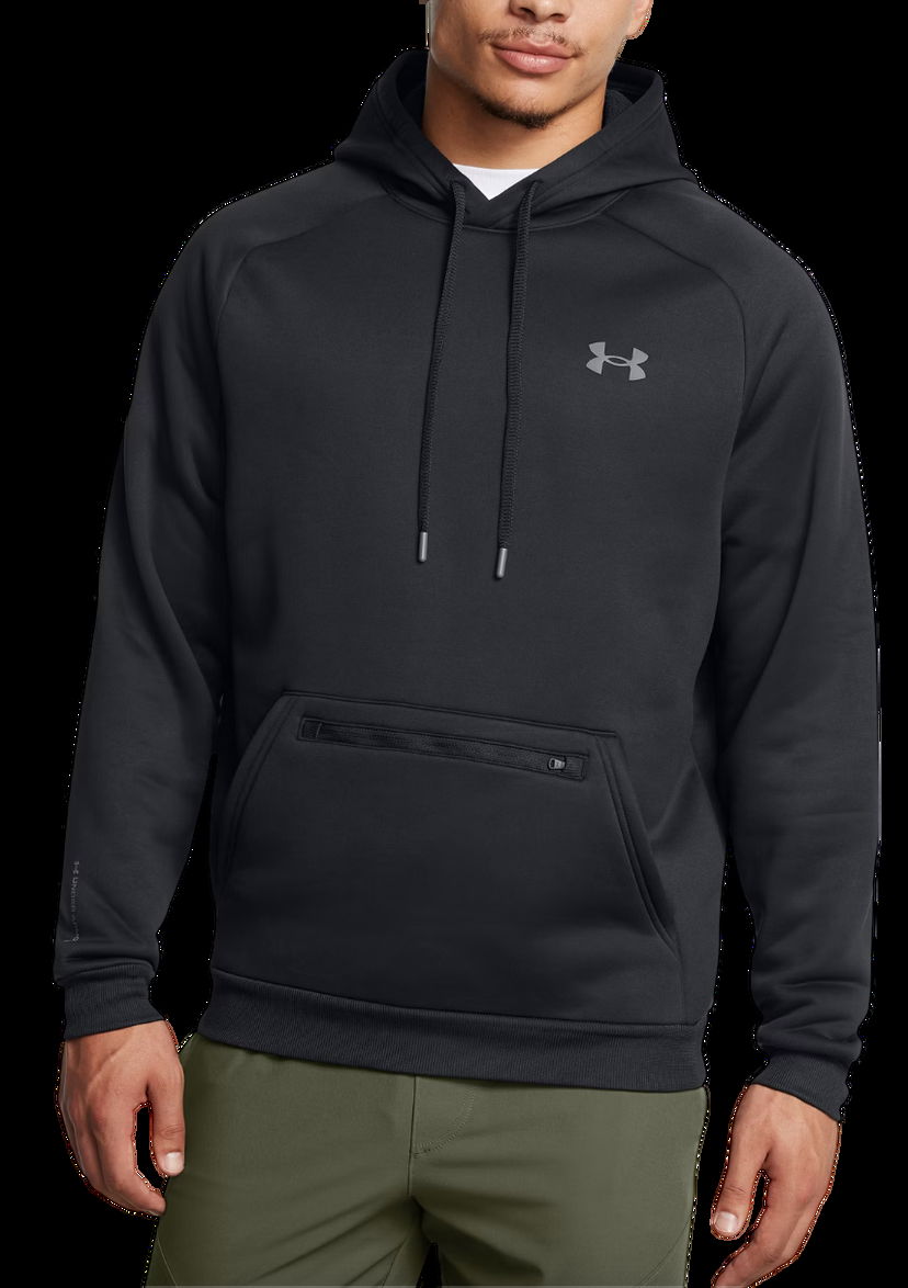 Суитчър Under Armour Armour Flc Pro Kanga HD Hoodie Черно | 1389342-001