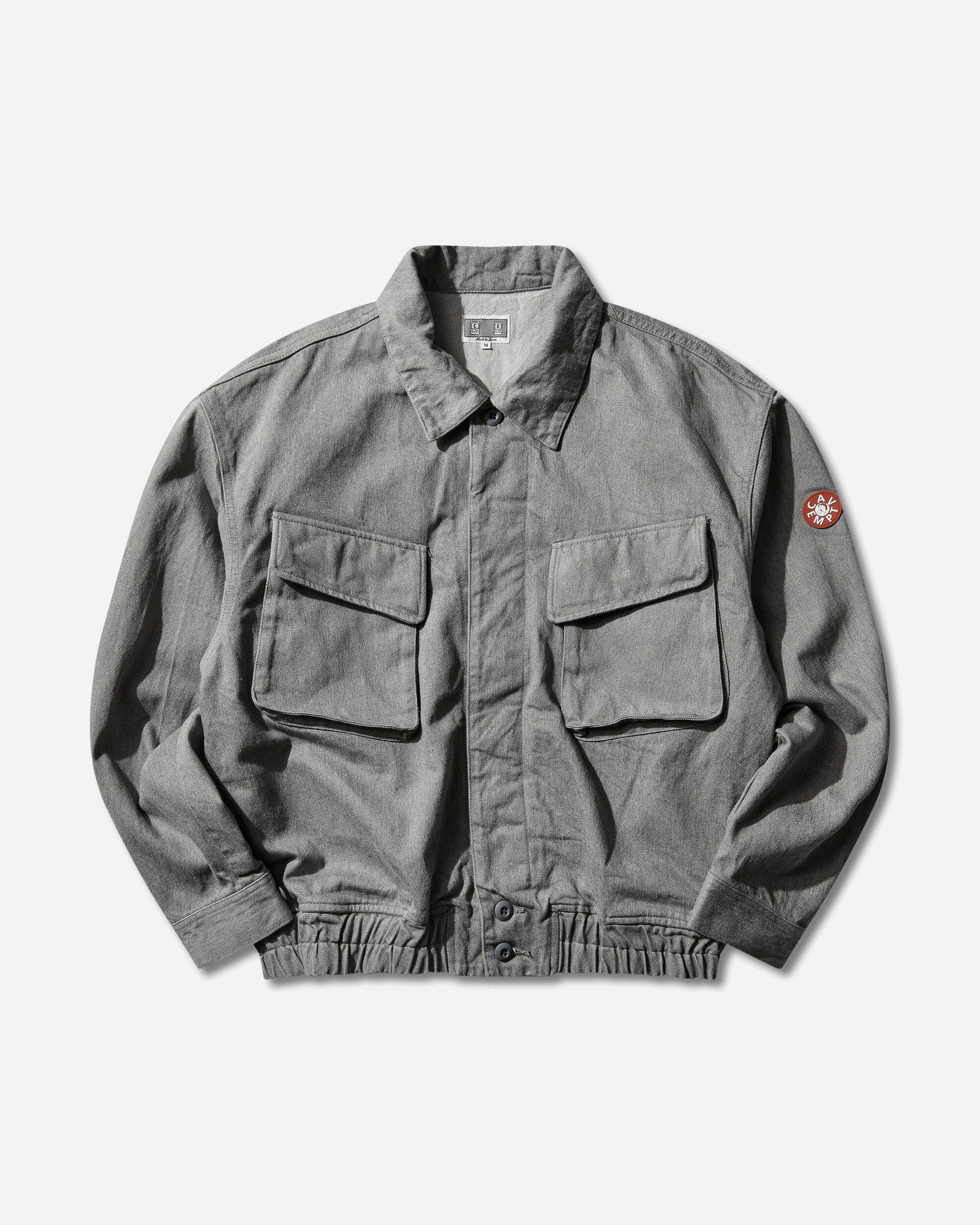 Яке Cav Empt Ash Community Button Jacket with Flap Pockets Сиво | CES28JK18 GREY, 0