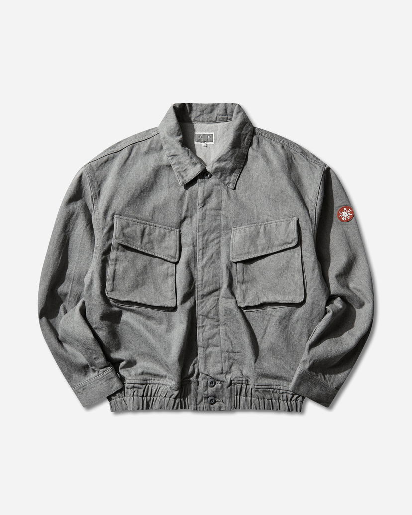 Яке Cav Empt Ash Community Button Jacket with Flap Pockets Сиво | CES28JK18 GREY