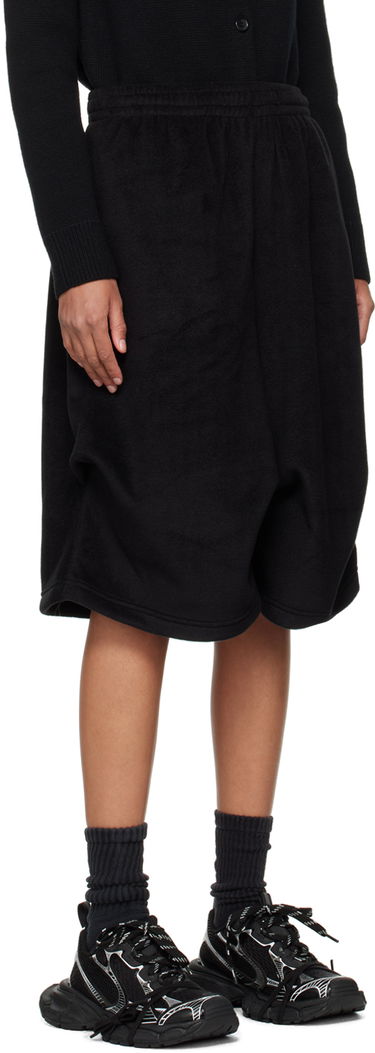 Къси панталони We11done Tuck Shorts Черно | WD-TA2-24-718-U-BK, 1