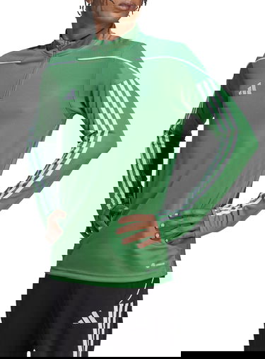 Суитчър adidas Originals TIRO23 Long Sleeve Quarter-Zip Training Top AEROREADY Зелено | ic7879, 0