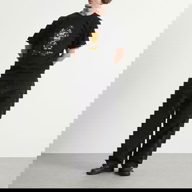 Тениска BAPE 1st Camo Milo Shark T-Shirt Черно | 002TEL801004M-BYE, 4