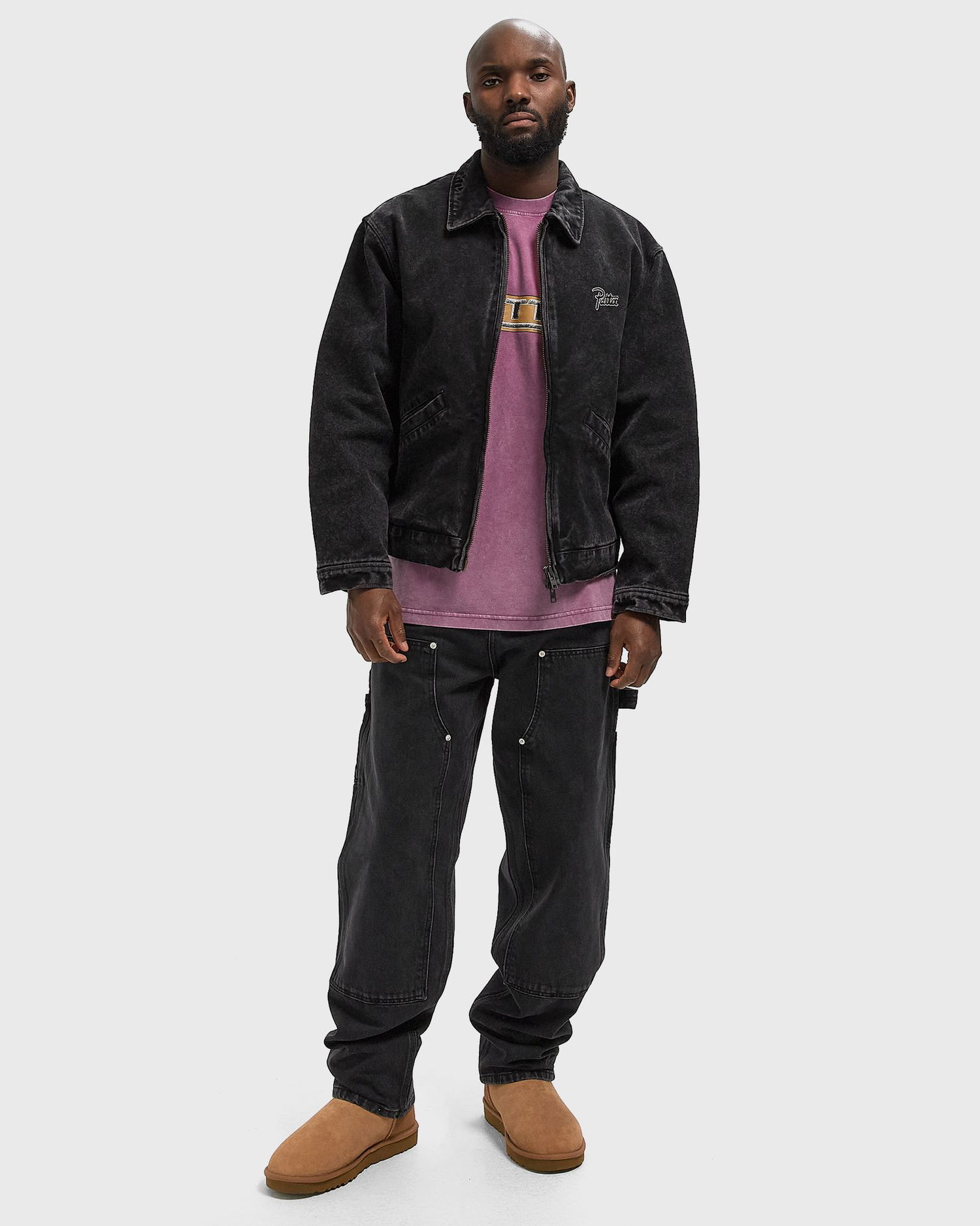 Дънки Patta Double Knee Cartoon Denim Pants Черно | POC-AW25-4200-386-0007-139, 1