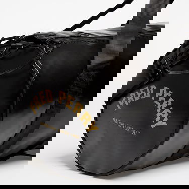 Чанта за пътуване Fred Perry Barrel Bag Черно | L7260.774, 4
