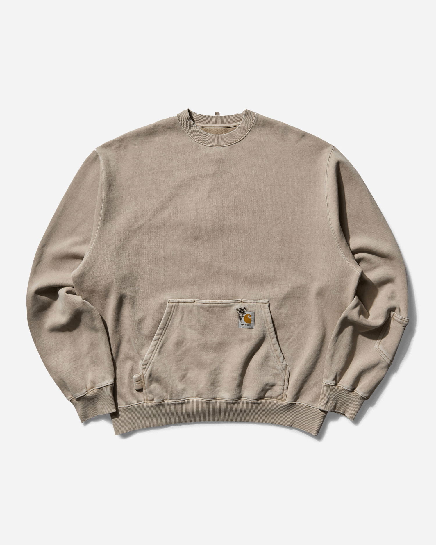 Суитчър Carhartt WIP Pigment Dyed Sweatshirt Бежово | A242061 2YPPG, 0