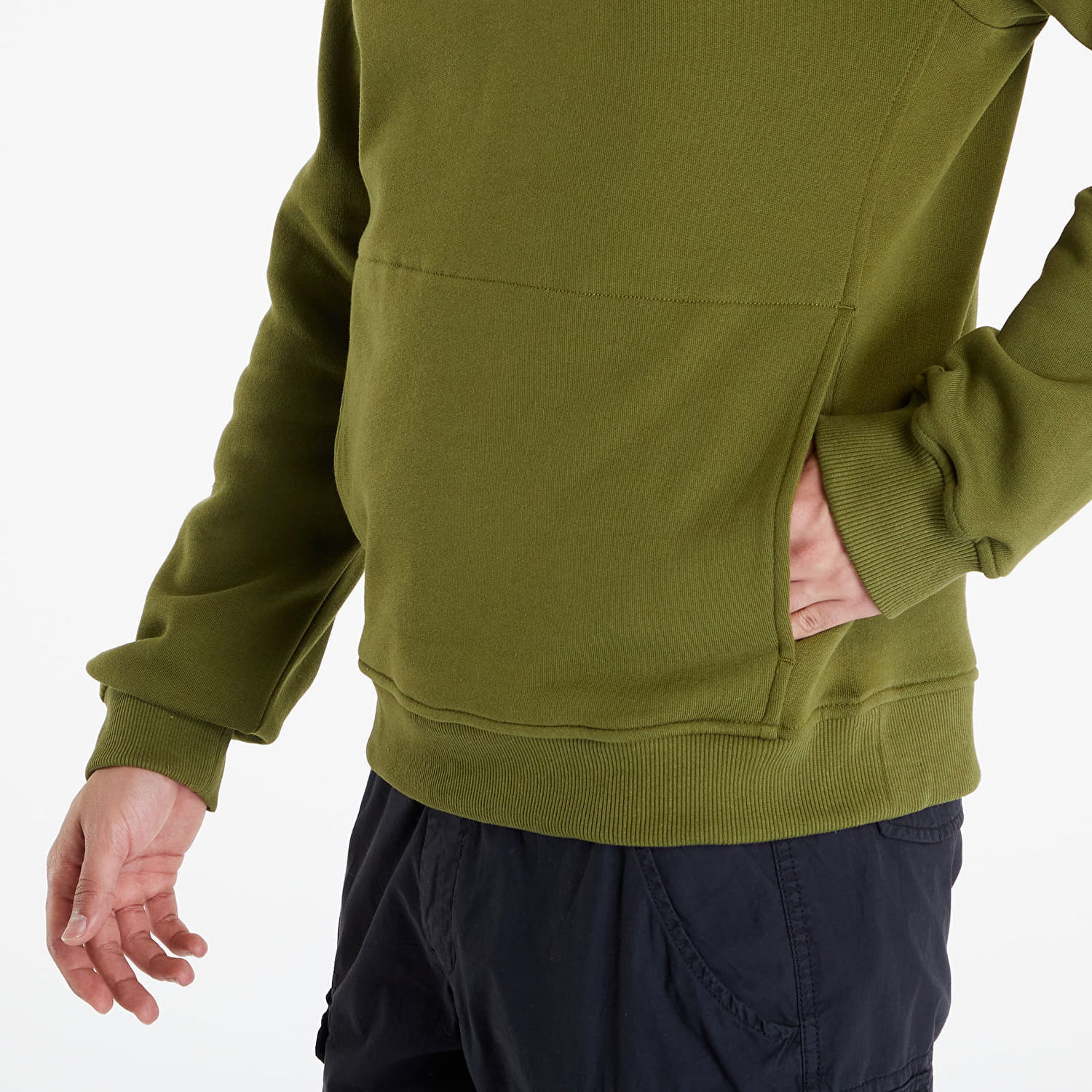 Суитчър The North Face Fine Alpine Hoodie Forest Olive Зелено | NF0A87F7PIB1, 1