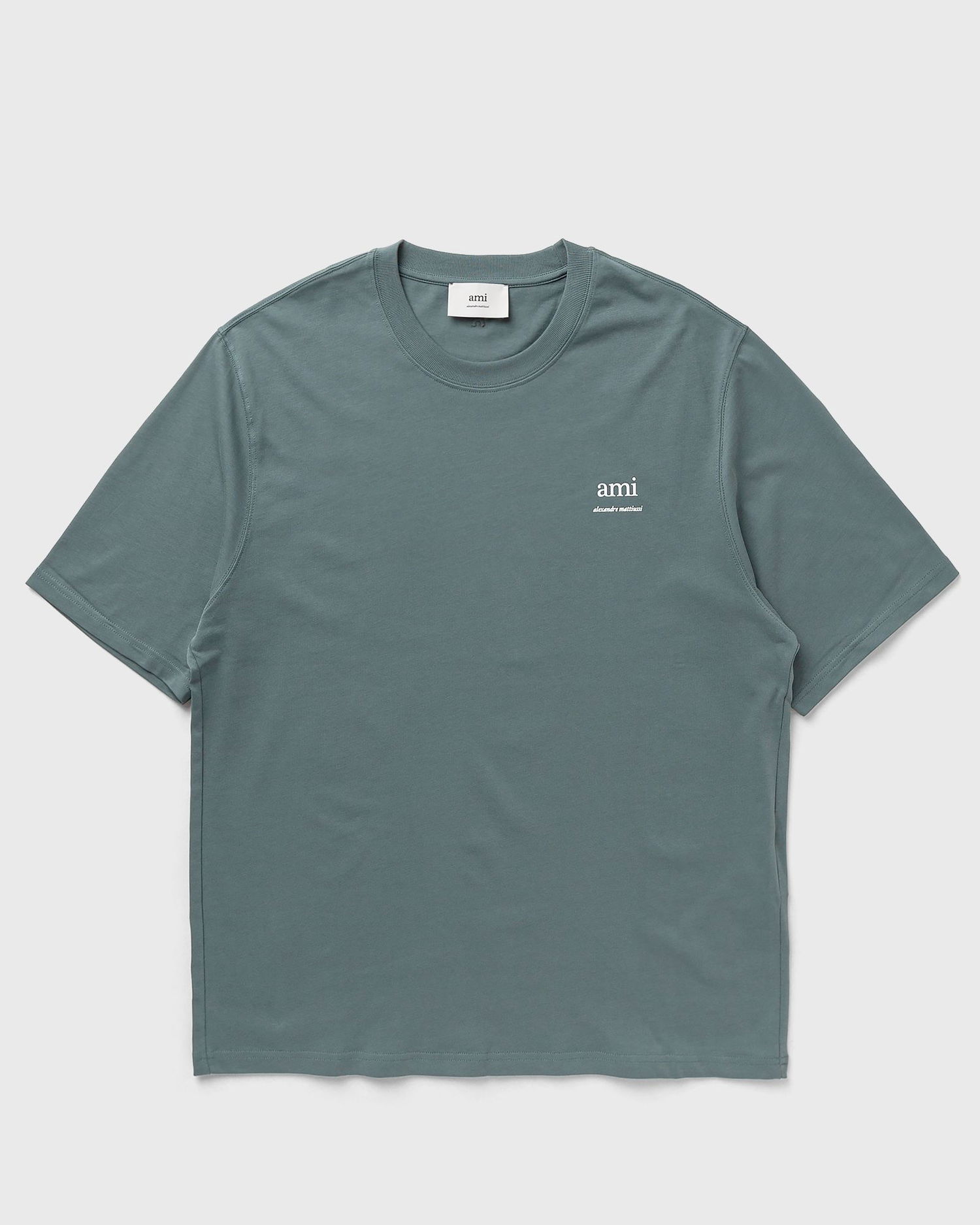 Тениска AMI Paris TSHIRT ALEXANDRE MATTIUSSI Зелено | UTS024.726-4013, 0