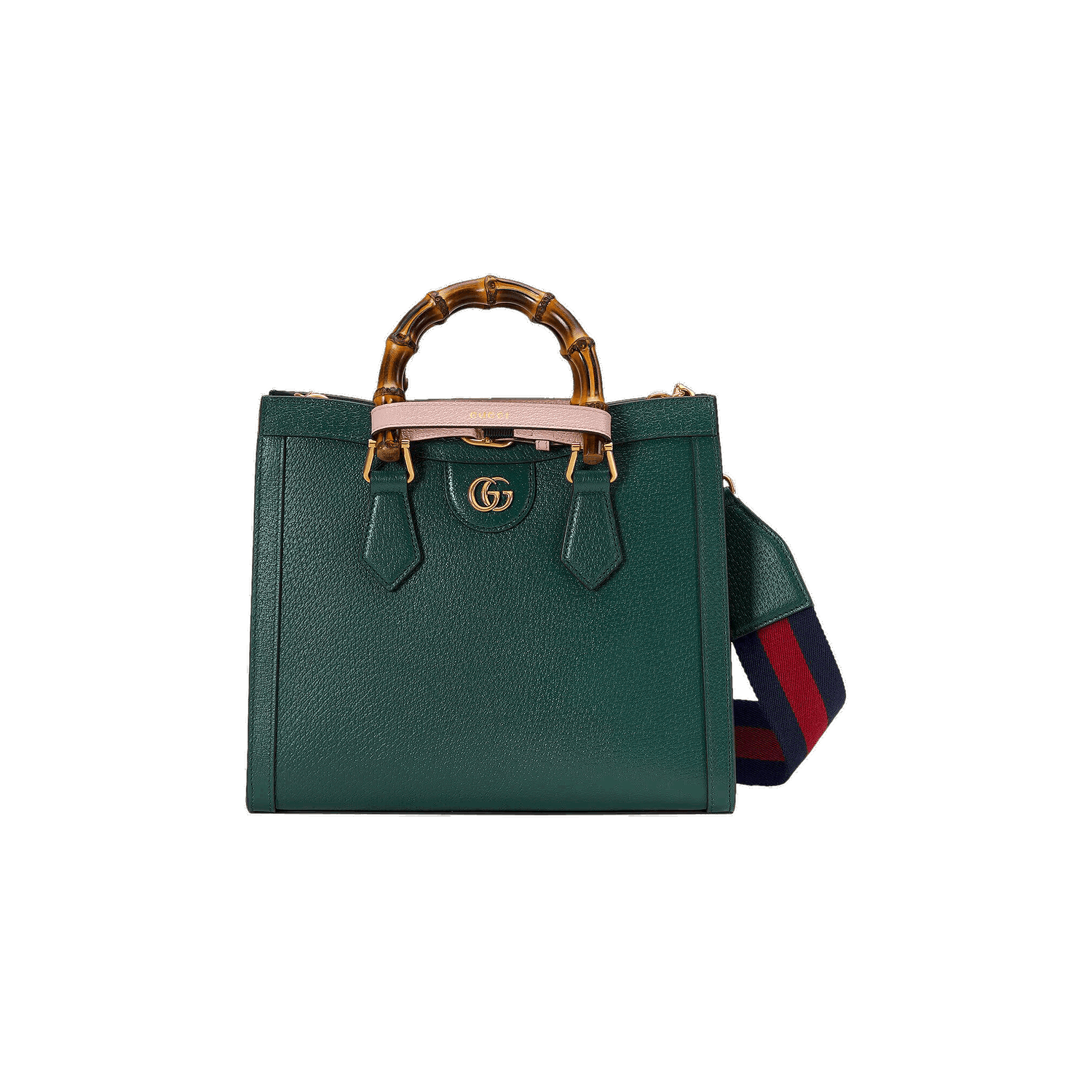 Голяма пазарска чанта Gucci Diana Small Tote Bag Зелено | 702721 U3ZDT 3670, 0