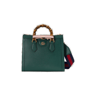 Голяма пазарска чанта Gucci Diana Small Tote Bag Зелено | 702721 U3ZDT 3670, 0