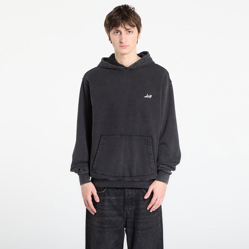 Суитчър RIPNDIP Castanza Hoodie Vintage Wash Черно | RNDBASIC261
