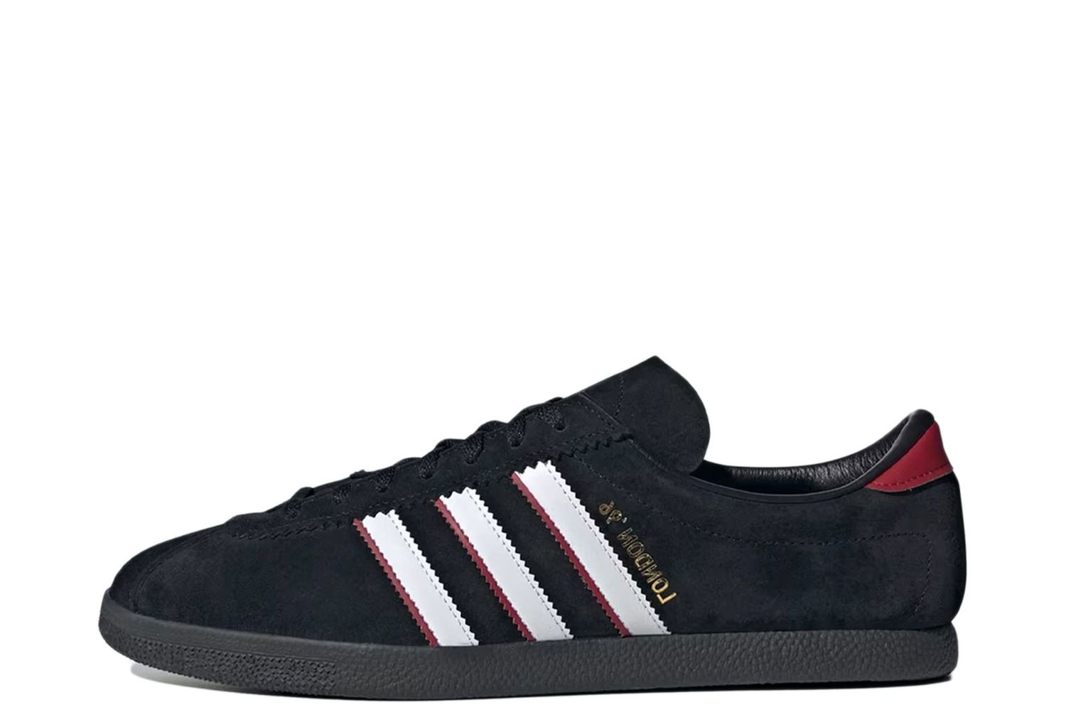 Кецове и обувки adidas Originals London 96 Black Scarlet Черно | IH4773, 0