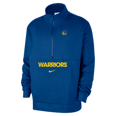 Суитчър Nike NBA Golden State Warriors Club Courtside Half-Zip Sweatshirt Синьо | FZ7715-495, 1