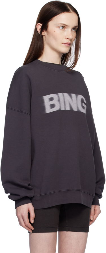 Суитчър Anine Bing Miles Sweatshirt Лилаво | A-08-10132-VTG1, 1