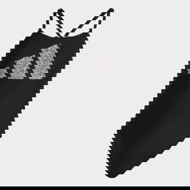 Бански adidas Originals 3 Bar Logo Print Черно | HR4368, 4