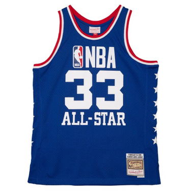 Фланелка Mitchell & Ness Jersey All-Star Game West Kareem Abdul Jabbar Тъмно синьо | SMJYLG20016-ASWROYA85KAB, 0