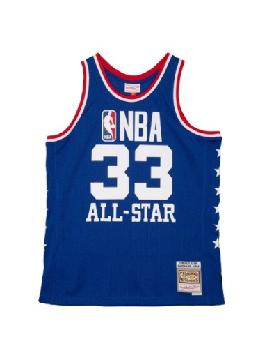 Фланелка Mitchell & Ness Jersey All-Star Game West Kareem Abdul Jabbar Тъмно синьо | SMJYLG20016-ASWROYA85KAB