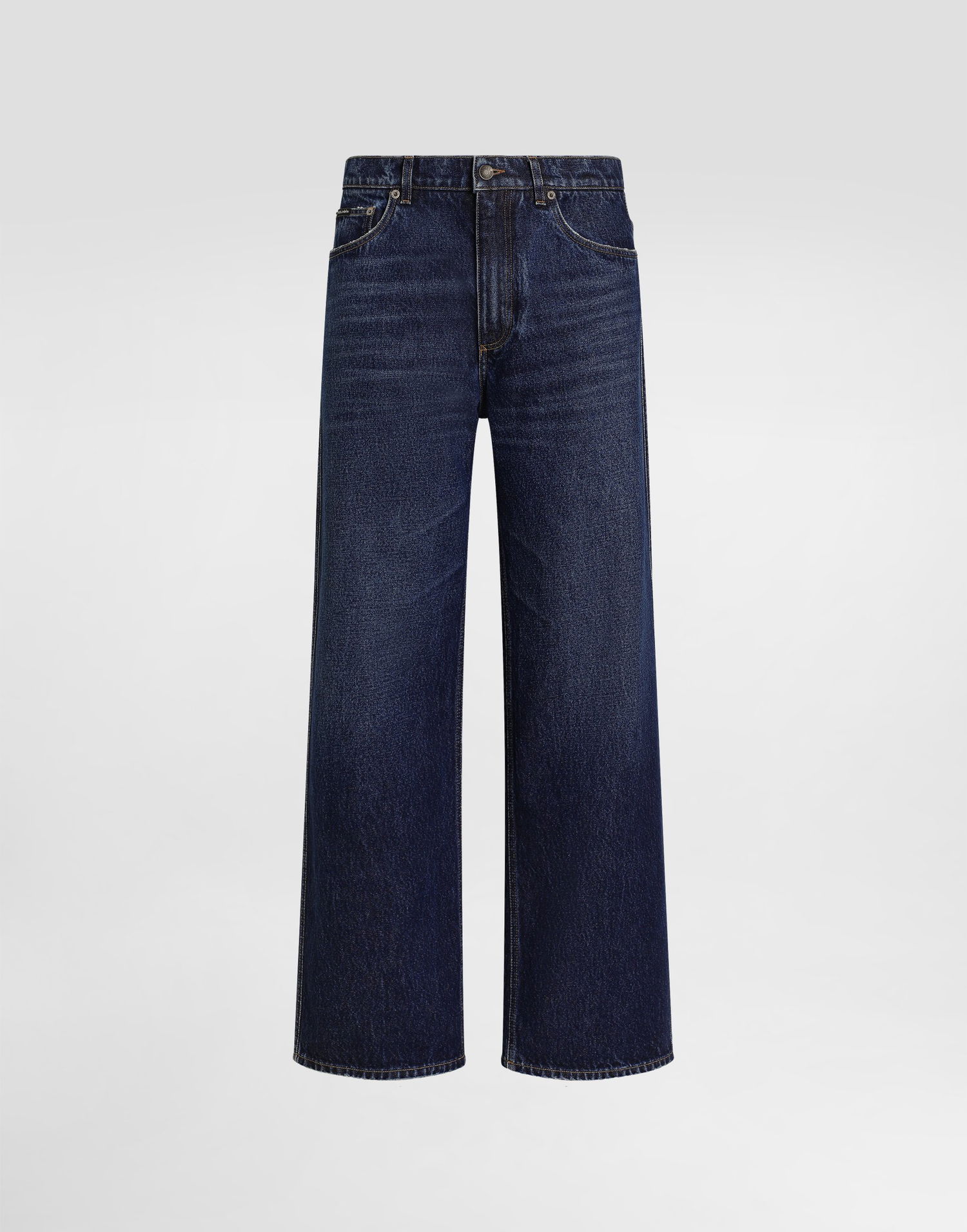 Дънки Dolce & Gabbana Dolce & Gabbana Wide Leg Jeans Синьо | GP15NDG8OA1S9001, 0