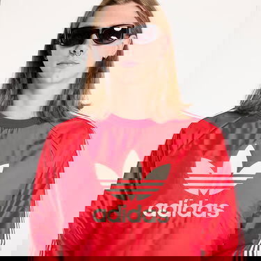 Суитчър adidas Originals Wales Bonner x Nylon Sweatshirt Better Scarlet Червено | JE5994, 4