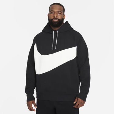 Суитчър Nike Sportswear Swoosh Tech Fleece Pullover Hoodie Черно | DD8222-010, 2