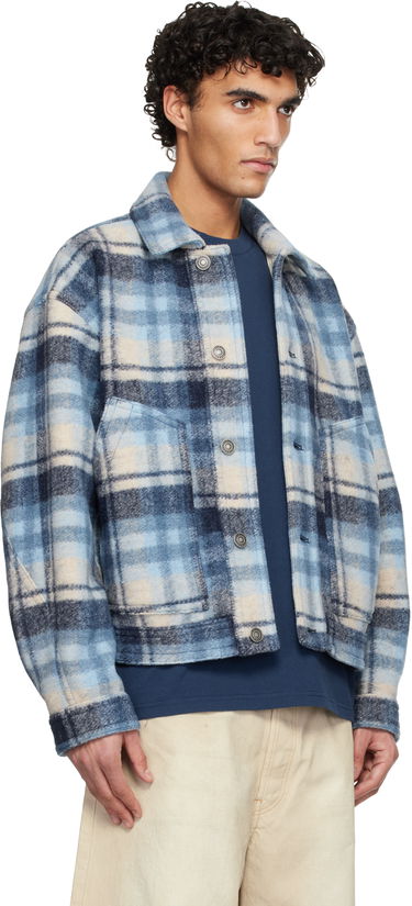 Яке ISABEL MARANT Forest Plaid Wool Jacket Многоцветен | VE0277HC-D1D01H, 1