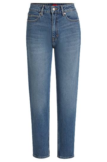 Дънки BOSS Mom Fit Comfort Stretch Jeans Синьо | 50535128, 0