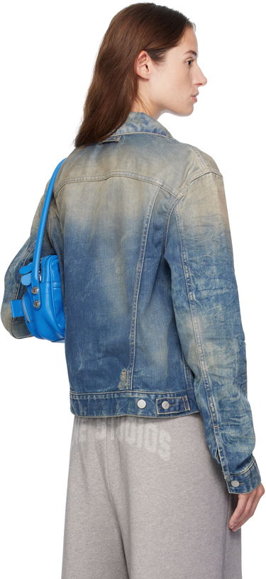 Яке Acne Studios Acne Studios Distressed Denim Jacket Синьо | C90196-, 2