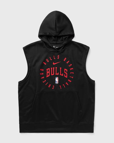 Суитчър Nike NBA Chicago Bulls Spotlight Sleeveless Hoodie Черно | HJ9161-010, 4
