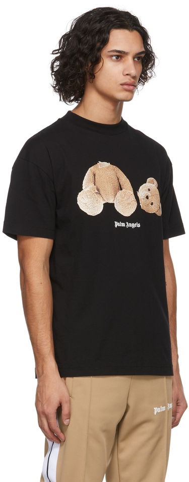 Тениска Palm Angels Bear Classic Tee Черно | PMAA001C99JER0011060, 1