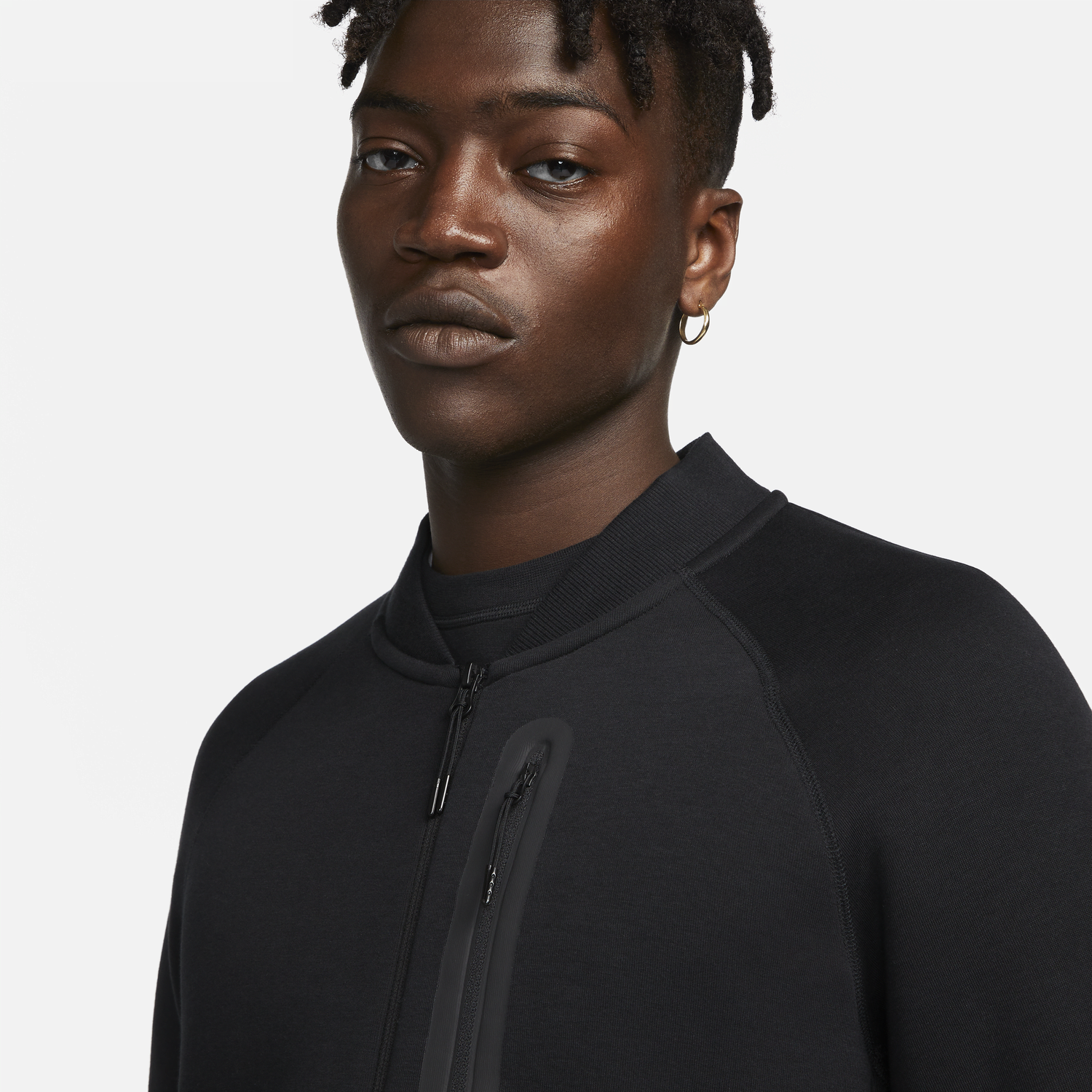 Яке бомбър Nike Sportswear Tech Fleece Черно | FB8008-010, 1