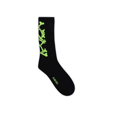 Чорапи AMIRI Stacked Bones Socks Черно | PF22MHR007 763 BLAC, 0