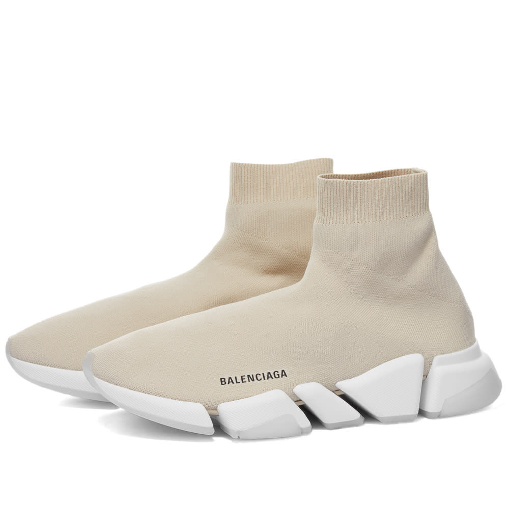 Кецове и обувки Balenciaga Speed 2.0 Бежово | 654020-W2DI2-9195, 1