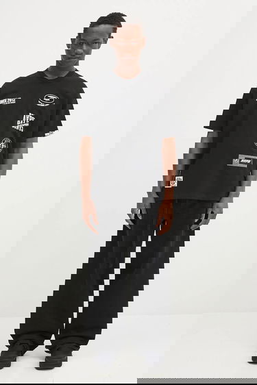 Тениска AAPE by A Bathing Ape Fancy Main Multi-Patch Graphic Short-Sleeve T-Shirt Черно | AAPTEM1566XXN, 4