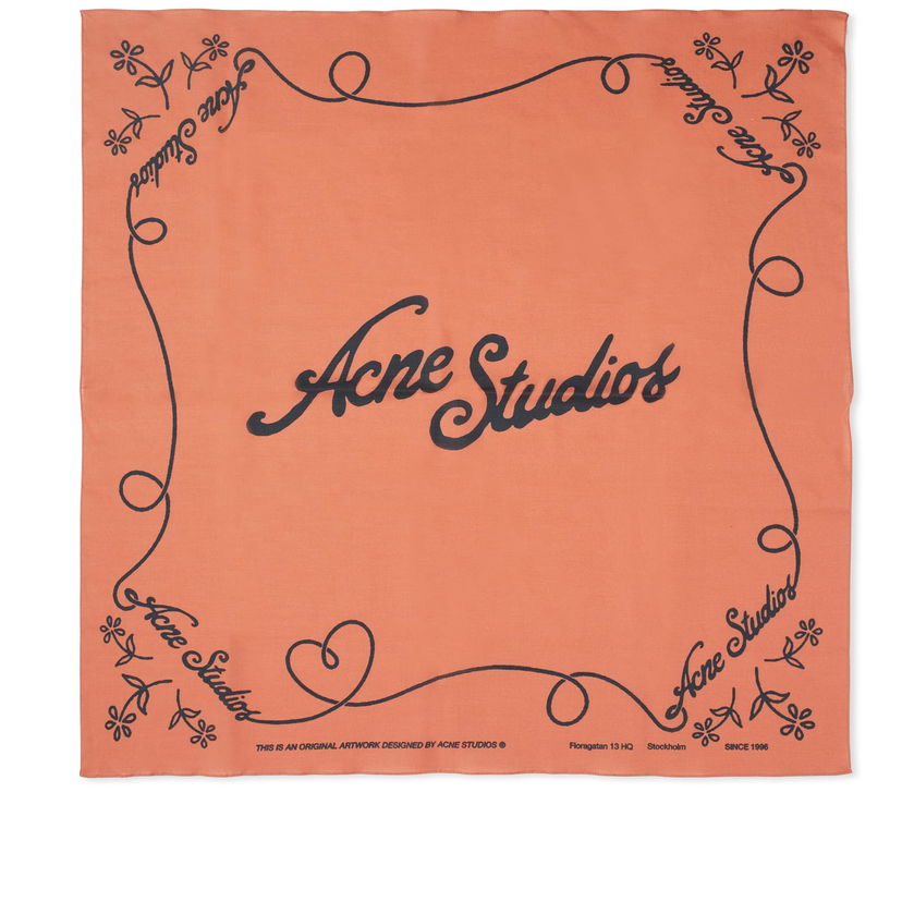 Шал Acne Studios Rust Red Scarf Оранжево
 | CA0304-DN7