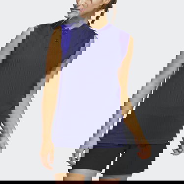 Поло тениска adidas Originals Ultimate365 Tour Sleeveless Primeknit Polo Shirt Тъмно синьо | HS8949, 5