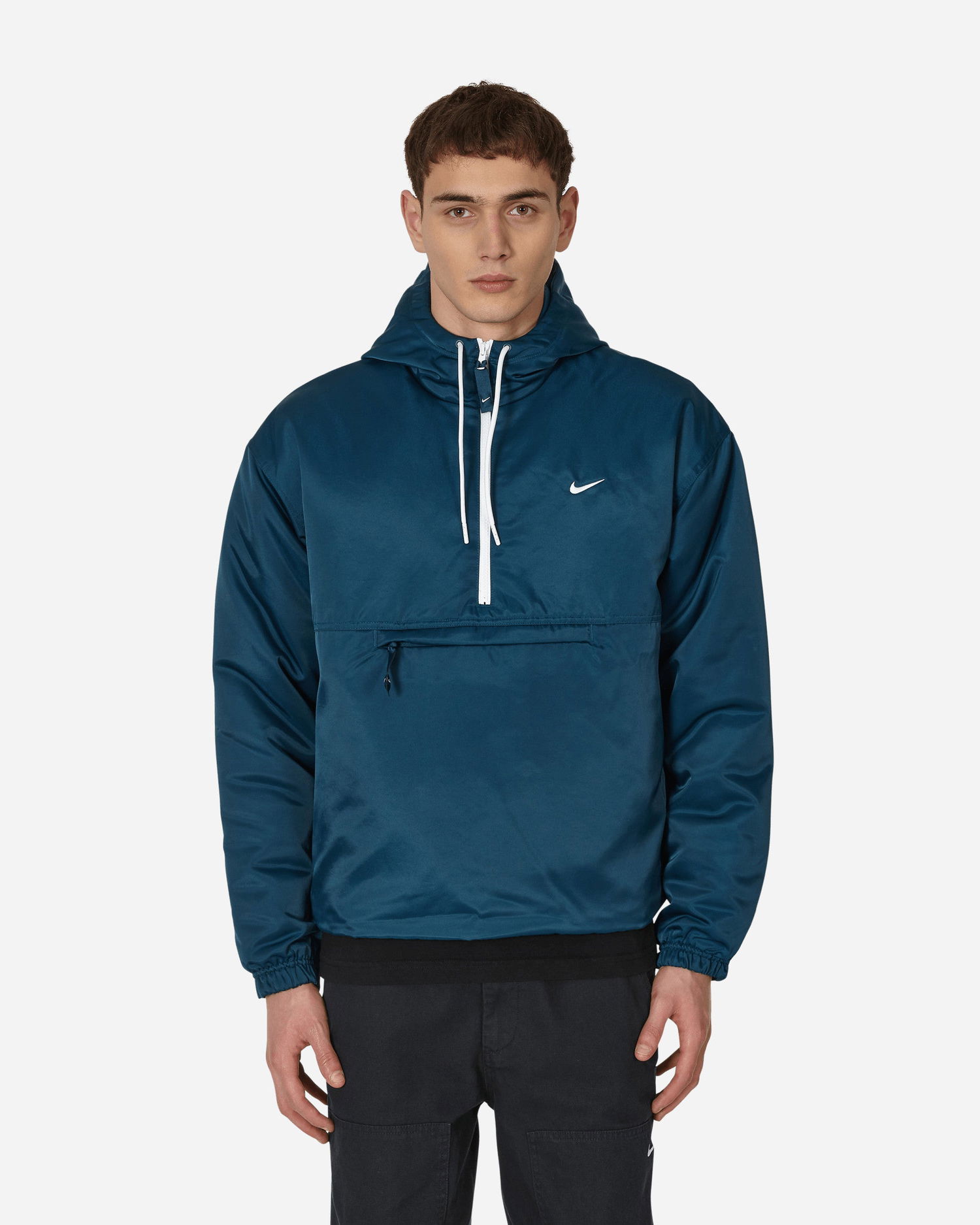 Яке Nike Solo Swoosh Satin Anorak Синьо | DR0839-460, 0