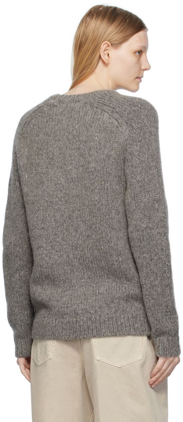 Пуловер TOTEME TOTEME Raglan Knit Sweater Сиво | 234-WRTWTP226-YA0014, 2