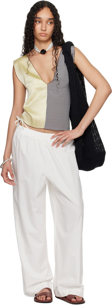 Baserange Vesa Split Design Sleeveless Top, 4