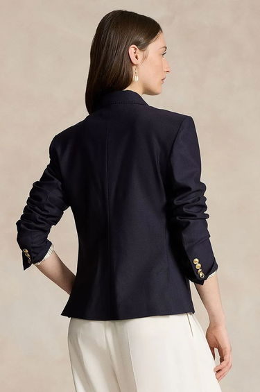 Яке Polo by Ralph Lauren Double-Breasted Embroidered Wool Blazer Синьо | 211910403, 1