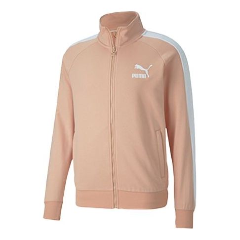 Суитчър Puma Iconic Minimalistic Stand Collar Track Jacket Розово | 595976-70